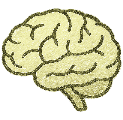 Brain Sticker